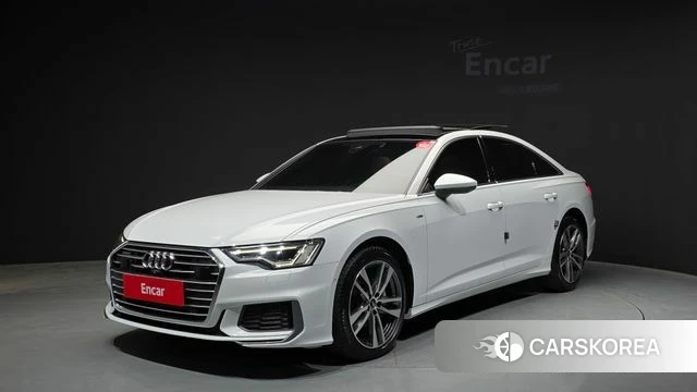 Audi A6 (C8) 2022 Белый из Кореи