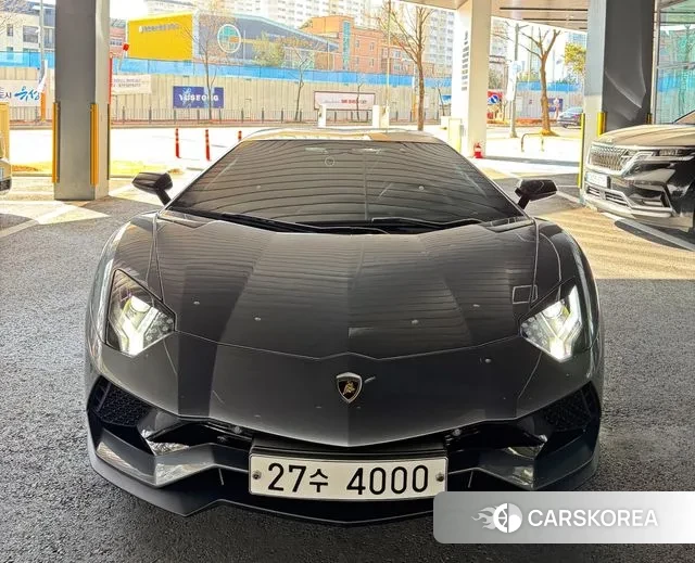Lamborghini Aventador 2018 Серый из Кореи