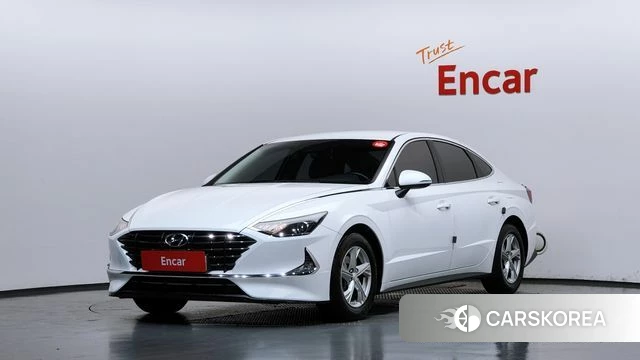 Hyundai Sonata (DN8) 2021 Белый из Кореи