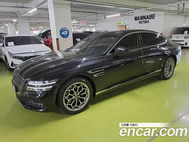 Genesis G80 (RG3) 2020 Черный из Кореи