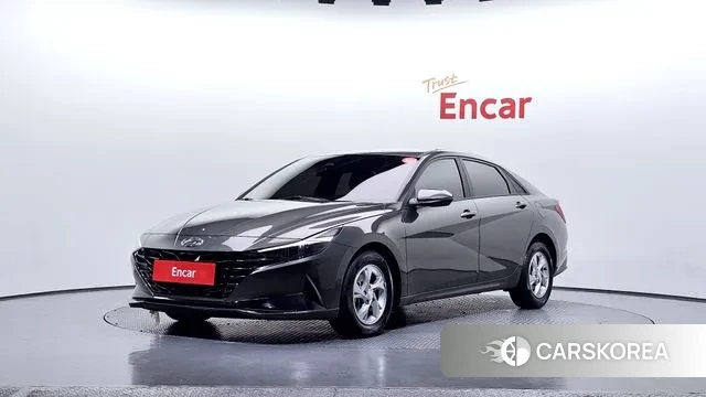 Hyundai Avante (CN7) 2021 Серый из Кореи