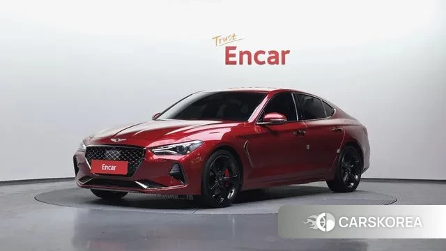 Genesis G70 2019 Красный из Кореи