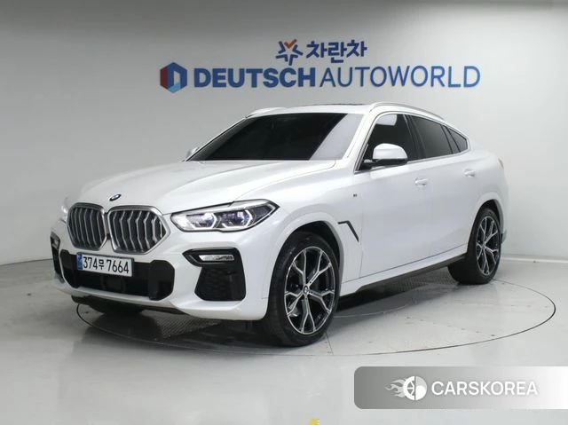 BMW X6 (G06) 2021 Белый из Кореи