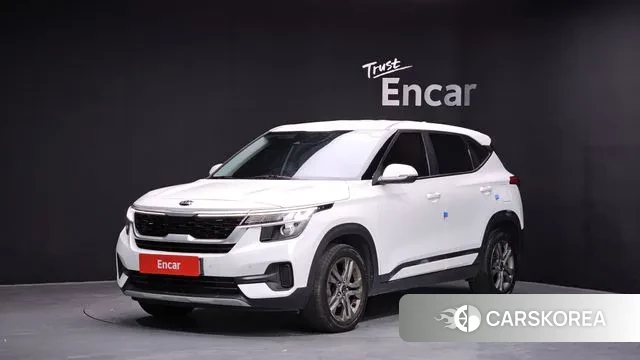 Kia Seltos 2021 Белый из Кореи
