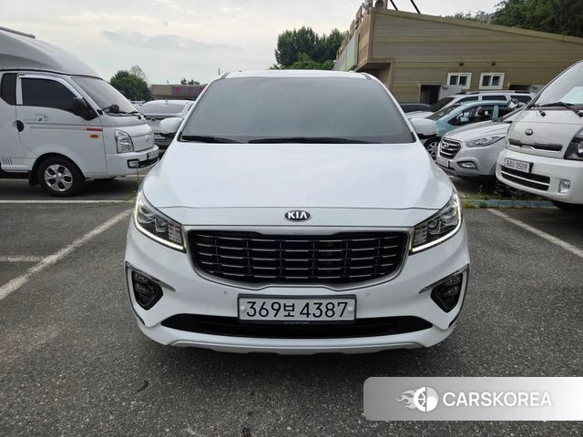 Kia The New Carnival 2019 Белый из Кореи