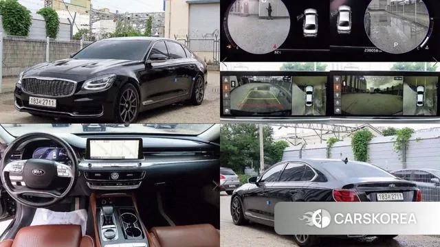 Kia More K9 2018 Черный из Кореи