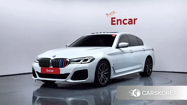 BMW 5 Series (G30) 2021 Белый из Кореи