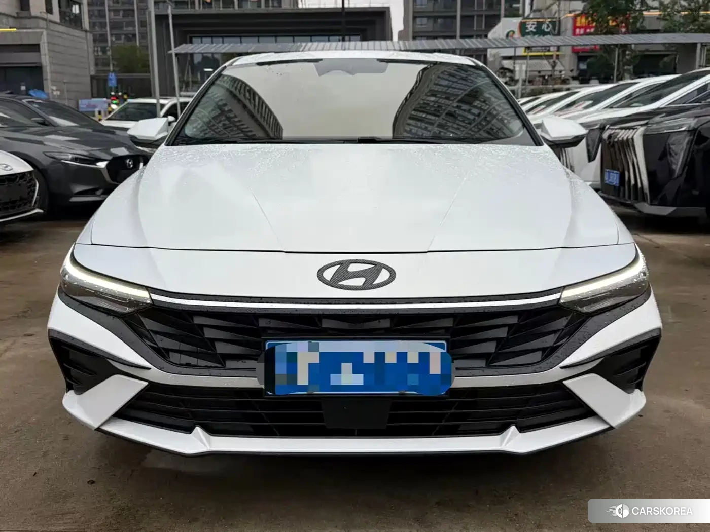 Hyundai Elantra 2024 Белый из Китая