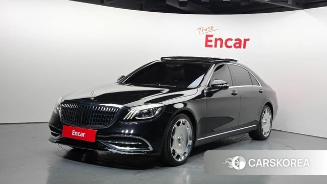Mercedes-Benz S-Class W222 2018 Черный из Кореи