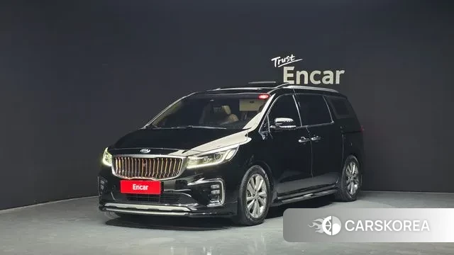 Kia The New Carnival 2019 Черный из Кореи