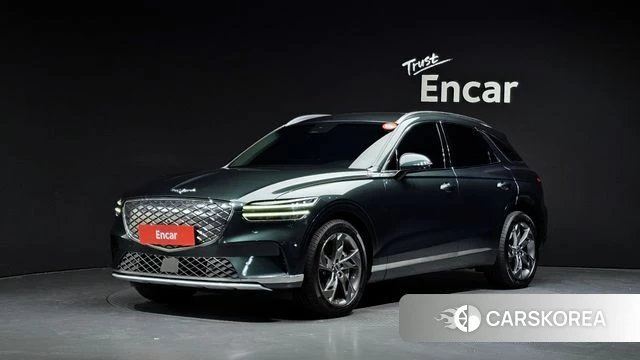 Genesis Electrified GV70 2022 Темно-зеленый из Кореи