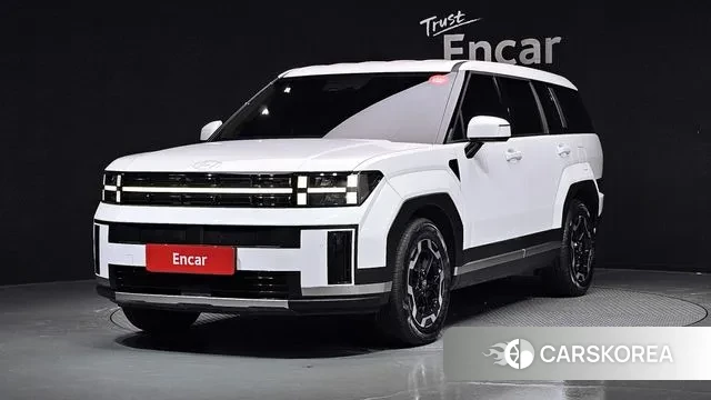 Hyundai Santa Fe (MX5) 2025 Белый из Кореи