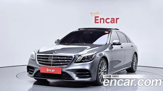 Mercedes-Benz S-Class W222 2020 Серый из Кореи