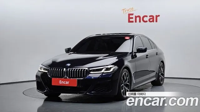 BMW 5 Series (G30) 2021 Черный из Кореи