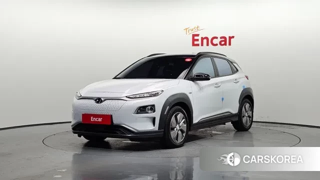 Hyundai Kona Electric 2019 Белый из Кореи