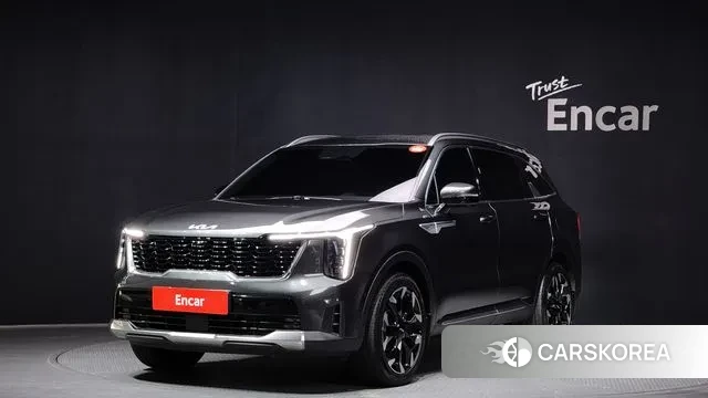 Kia The New Sorento 4th Generation 2024 Серый из Кореи