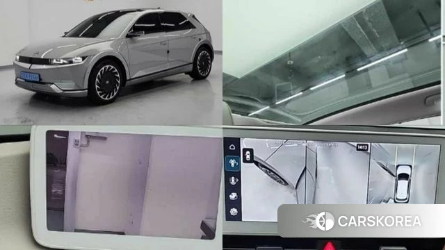 Hyundai Ionic 5 2022 Серебристо-серый из Кореи