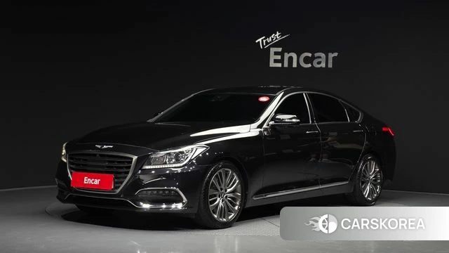 Genesis G80 2018 Черный из Кореи