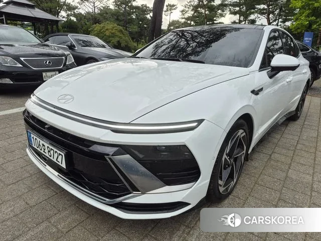 Hyundai Sonata D Edge (DN8) 2024 Белый из Кореи