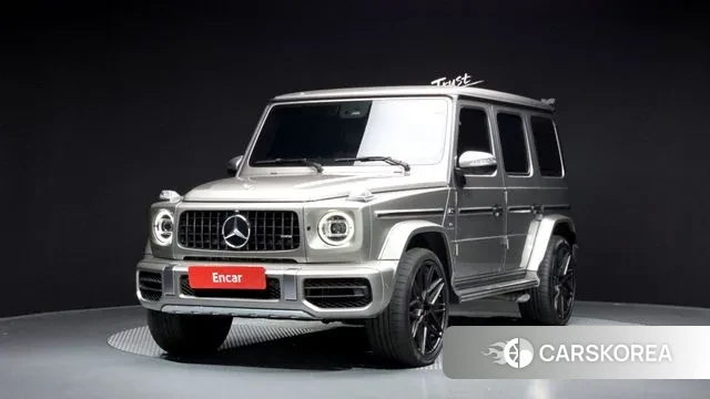 Mercedes-Benz G-Class W463b 2021 Серебристо-серый из Кореи