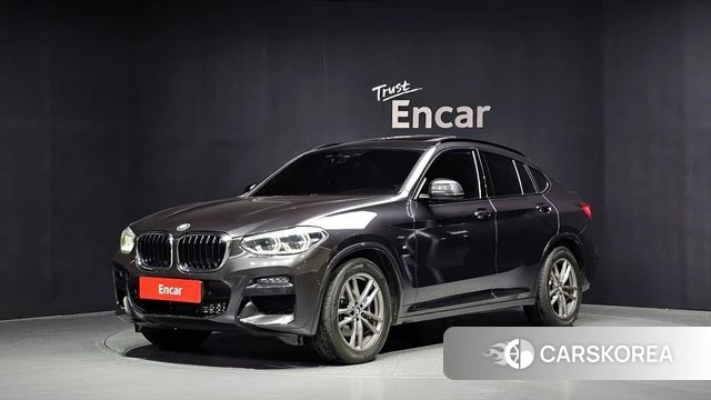 BMW X4 (G02) 2019 Серый из Кореи