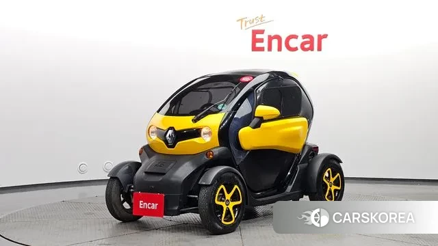 Renault Korea (Samsung) Twizy 2018 Желтый из Кореи