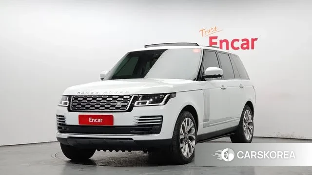 Land Rover Range Rover 4th Generation 2020 Белый из Кореи