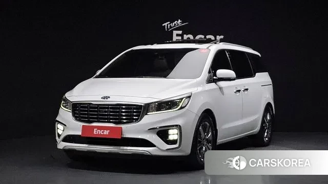 Kia The New Carnival 2018 Белый из Кореи