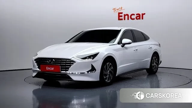 Hyundai Sonata Hybrid (DN8) 2021 Белый из Кореи