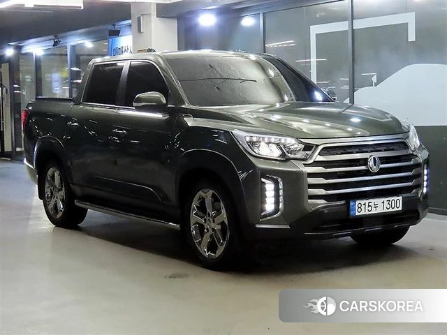 Ssangyong The New Rexton Sport 2021 Светло-зеленый из Кореи