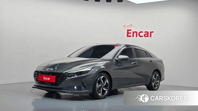Hyundai Avante (CN7) 2021 Серый из Кореи
