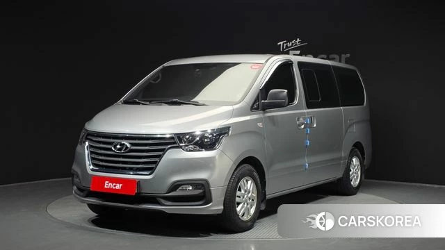 Hyundai The New Grand Starex 2019 Серебристо-серый из Кореи