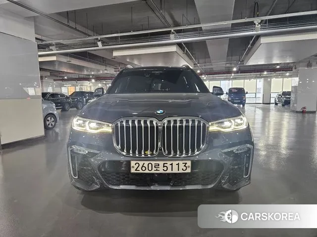 BMW X7 (G07) 2020 Серый из Кореи