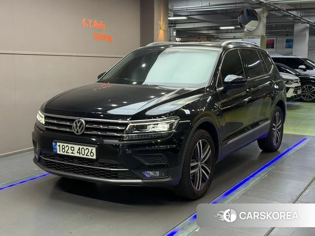 Volkswagen Tiguan Allspace 2020 Черный из Кореи