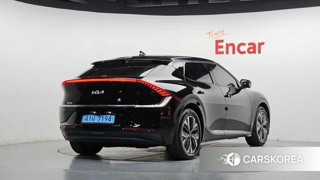 Kia EV6 2022 Черный из Кореи