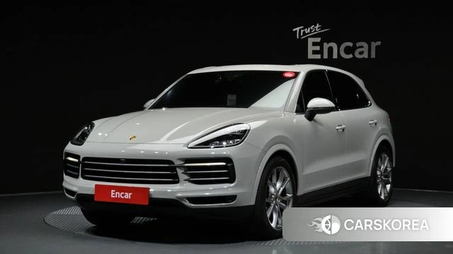 Porsche Cayenne (PO536) 2020 Серебристо-серый из Кореи