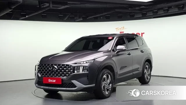 Hyundai The New Santa Fe 2022 Серый из Кореи