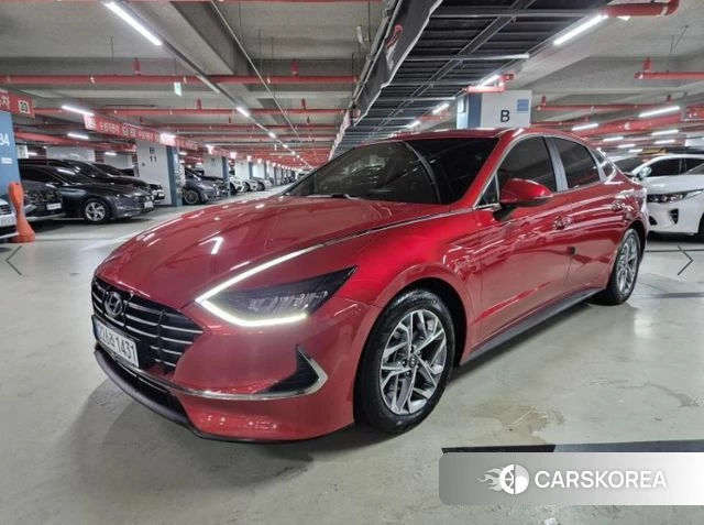 Hyundai Sonata (DN8) 2019 Красный из Кореи