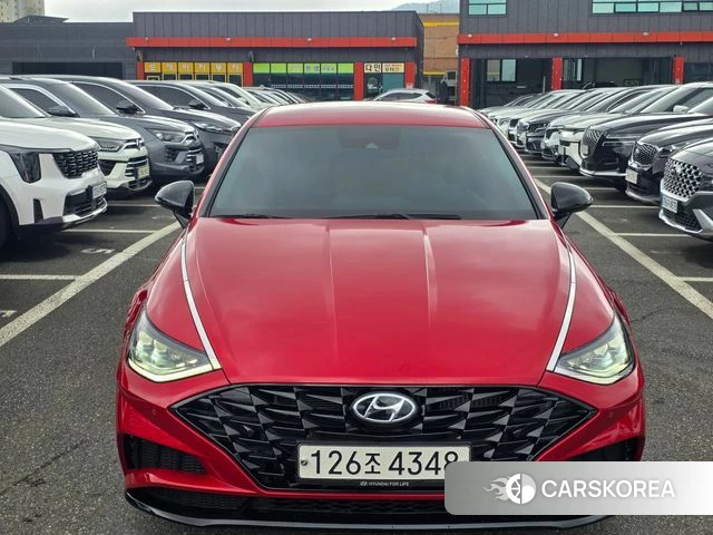Hyundai Sonata (DN8) 2020 Красный из Кореи