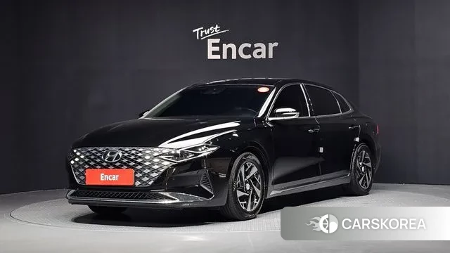 Hyundai The New Grandeur IG Hybrid 2022 Черный из Кореи