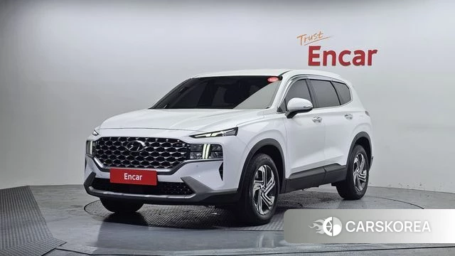 Hyundai The New Santa Fe 2021 Белый из Кореи