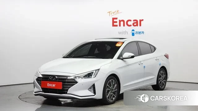 Hyundai The New Avante AD 2019 Белый из Кореи
