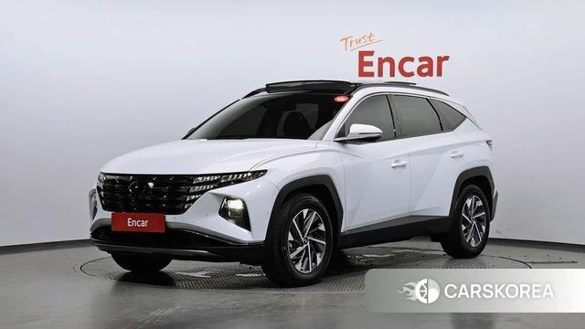Hyundai Tucson Hybrid (NX4) 2022 Белый из Кореи