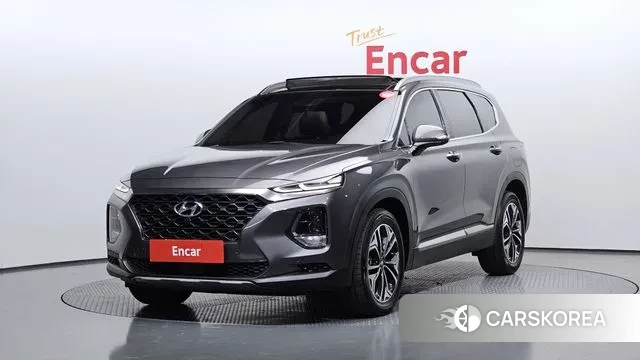 Hyundai Santa Fe TM 2018 Серый из Кореи