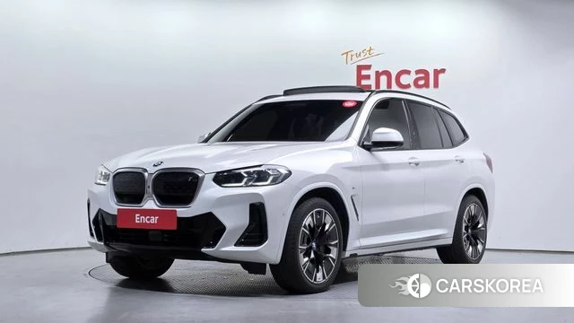 BMW iX3 2024 Белый из Кореи