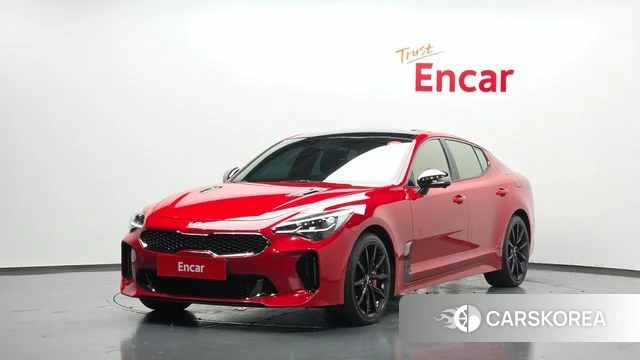 Kia Stinger Meister 2021 Красный из Кореи