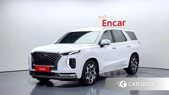 Hyundai Palisade 2021 Белый из Кореи