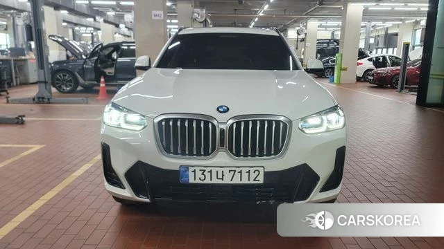 BMW X3 (G01) 2024 Белый из Кореи