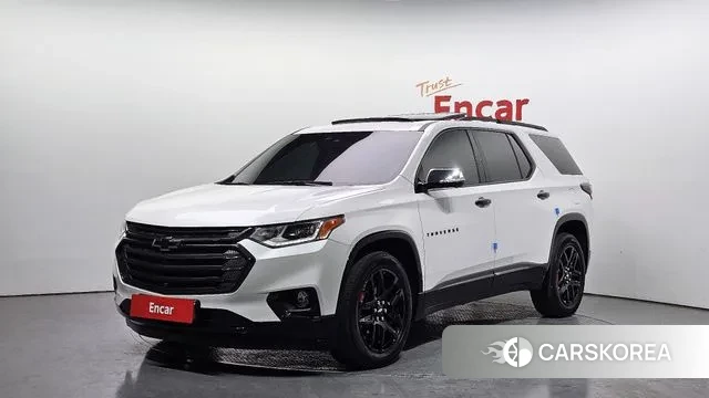 Chevrolet (GM Daewoo) Traverse 2020 Белый из Кореи