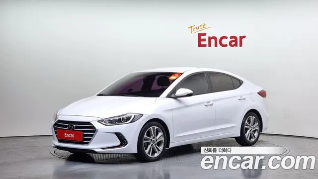 Hyundai Avante AD 2018 Белый из Кореи